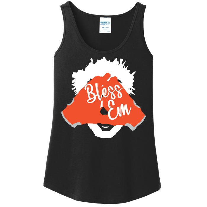 Bless 'Em Browns Football Saying Ladies Essential Tank