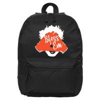 Bless 'Em Browns Football Saying 16 in Basic Backpack