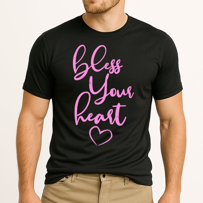 Bless Your Heart Southern Saying Cooling Performance Crew T-Shirt