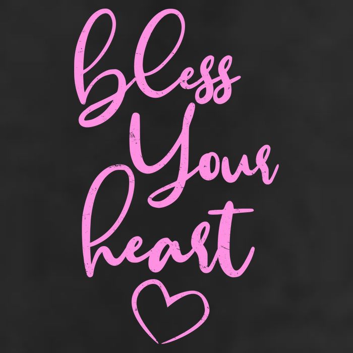 Bless Your Heart Southern Saying Adult Drive Performance Visor