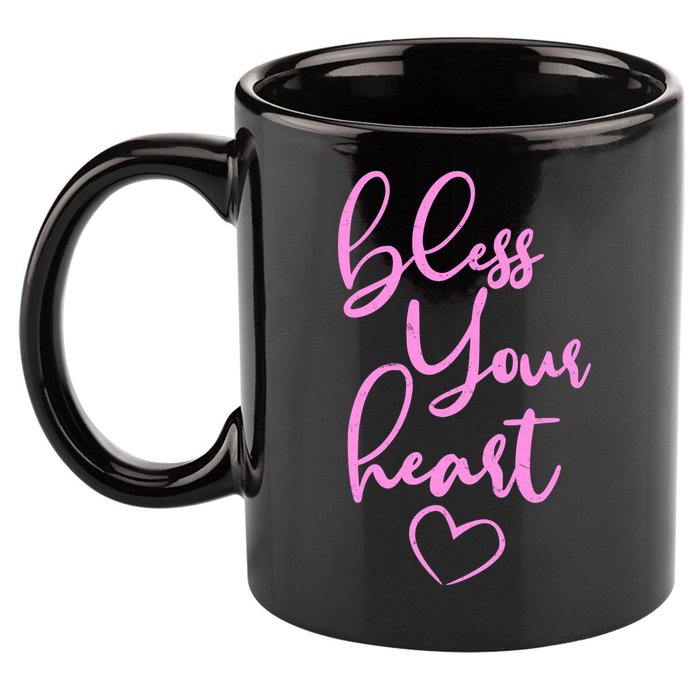 Bless Your Heart Southern Saying 11oz C Handle Ceramic Mug