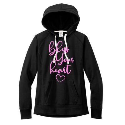 Bless Your Heart Southern Saying Women's Fleece Hoodie