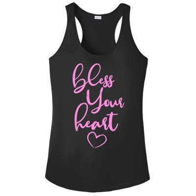 Bless Your Heart Southern Saying Ladies PosiCharge Competitor Racerback Tank