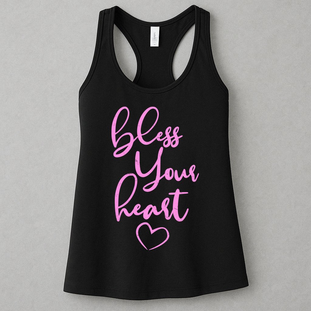 Bless Your Heart Southern Saying Womens Tank Top