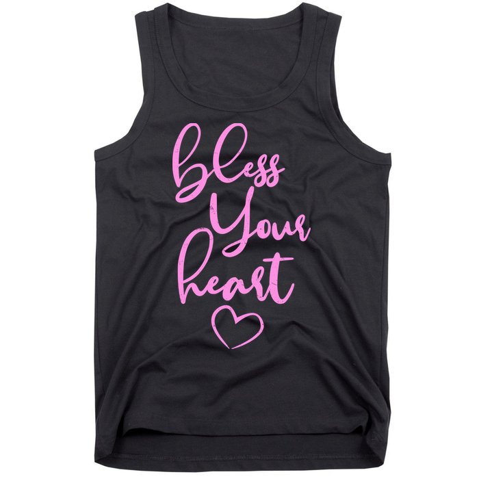 Bless Your Heart Southern Saying Tank Top