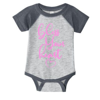 Bless Your Heart Southern Saying Infant Baby Jersey Bodysuit