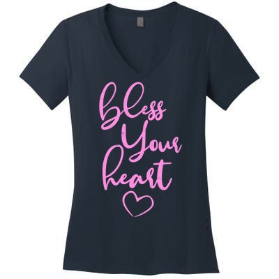 Bless Your Heart Southern Saying Women's V-Neck T-Shirt