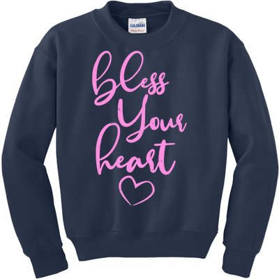 Bless Your Heart Southern Saying Kids Sweatshirt