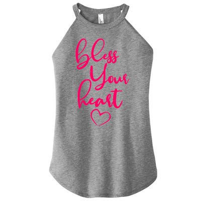 Bless Your Heart Southern Saying Women's Perfect Tri Rocker Tank