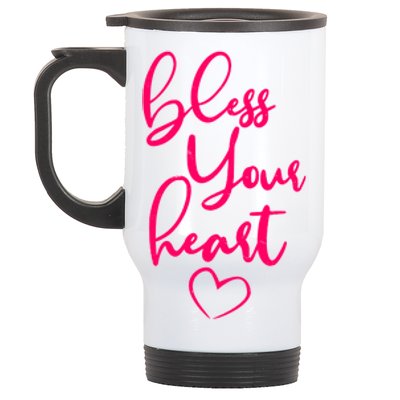 Bless Your Heart Southern Saying Stainless Steel Travel Mug