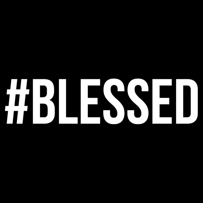 #Blessed Flexfit Unipanel Trucker Cap