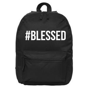 #Blessed 16 in Basic Backpack