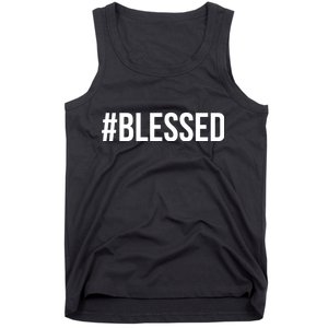 #Blessed Tank Top