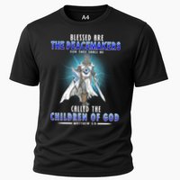 Blessed Are The Peacemakers Children Of God Cooling Performance Crew T-Shirt