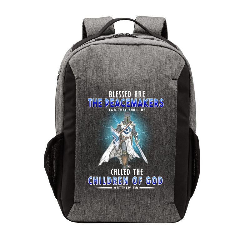 Blessed Are The Peacemakers Children Of God Vector Backpack