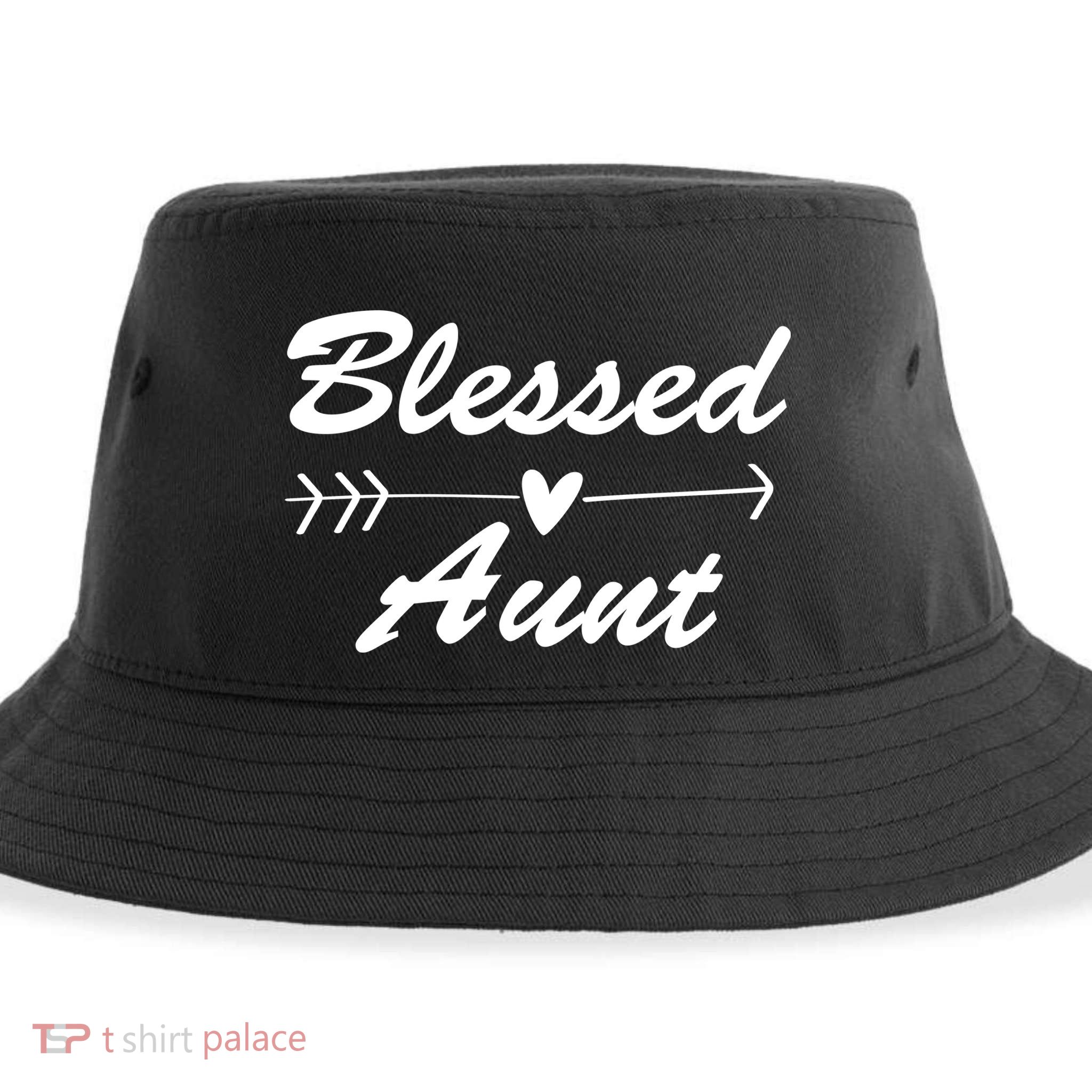 Blessed Aunt Arrow Sustainable Bucket Hat