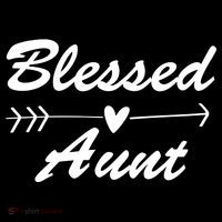 Blessed Aunt Arrow Sustainable Bucket Hat