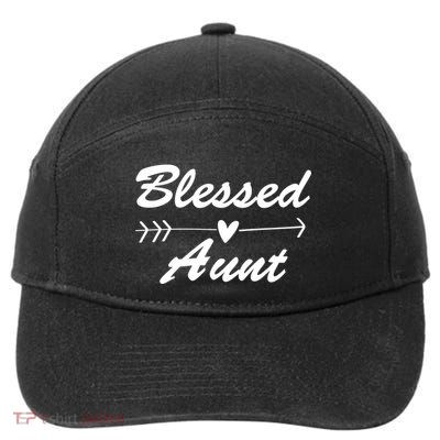 Blessed Aunt Arrow 7-Panel Snapback Hat