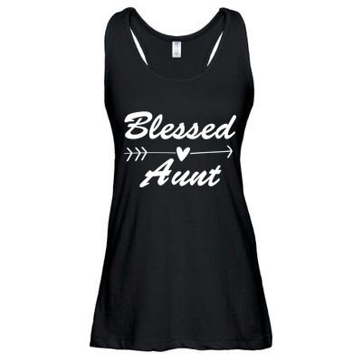 Blessed Aunt Arrow Ladies Essential Flowy Tank