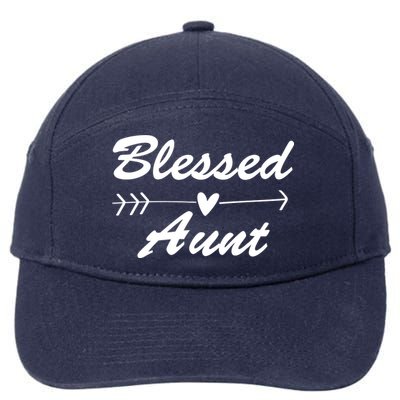 Blessed Aunt Arrow 7-Panel Snapback Hat