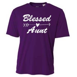 Blessed Aunt Arrow Cooling Performance Crew T-Shirt