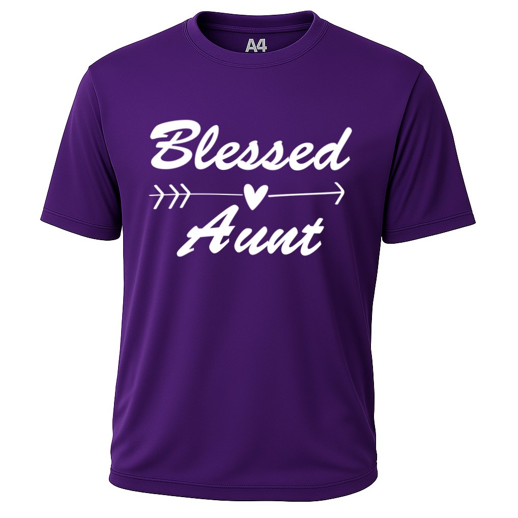 Blessed Aunt Arrow Performance Shirt
