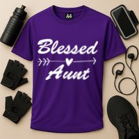 Blessed Aunt Arrow Performance Shirt
