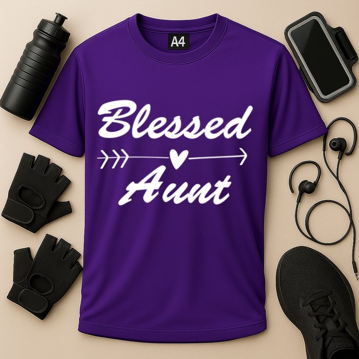Blessed Aunt Arrow Performance Shirt