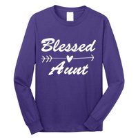 Blessed Aunt Arrow Long Sleeve Shirt