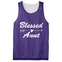 Blessed Aunt Arrow Mesh Reversible Basketball Jersey Tank