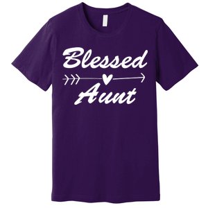 Blessed Aunt Arrow Premium T-Shirt