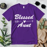 Blessed Aunt Arrow Premium T-Shirt