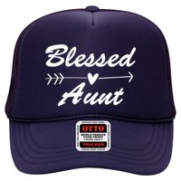 Blessed Aunt Arrow Trucker Hat