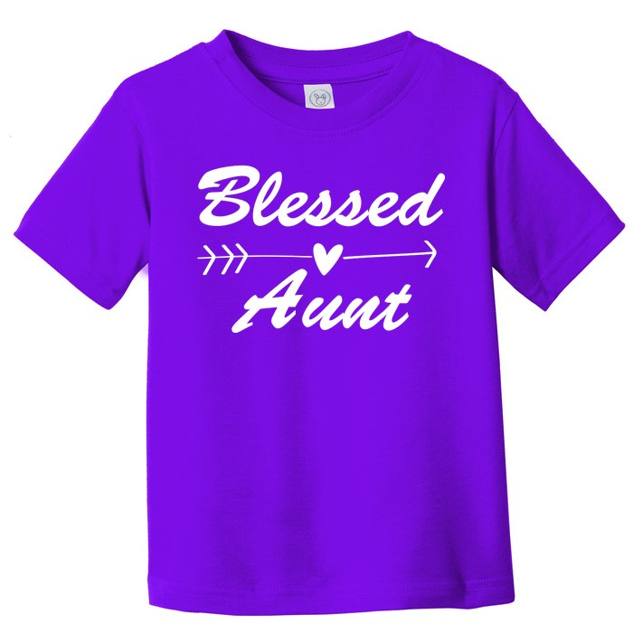 Blessed Aunt Arrow Toddler T-Shirt