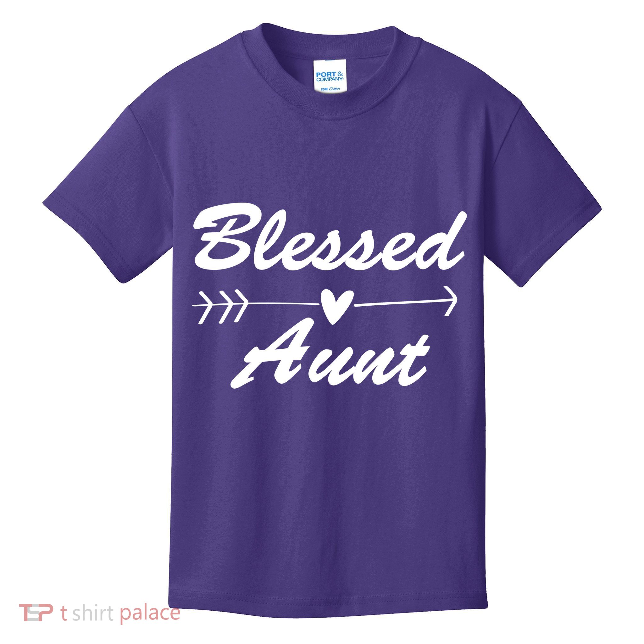 Blessed Aunt Arrow Kids T-Shirt
