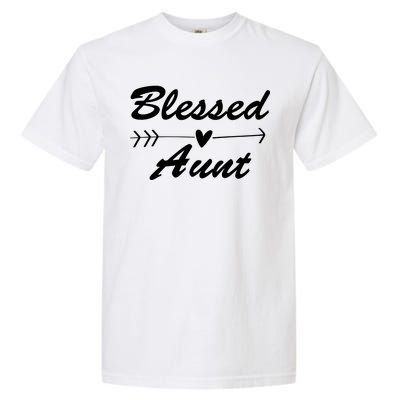 Blessed Aunt Arrow Garment-Dyed Heavyweight T-Shirt