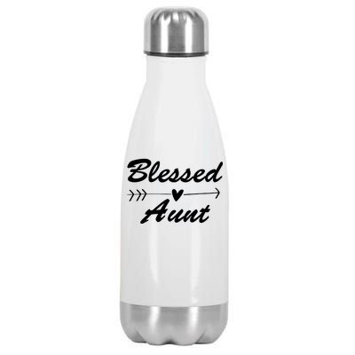 Blessed Aunt Arrow Stainless Steel Insulated Water Bottle