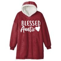 Blessed Auntie Hooded Wearable Blanket