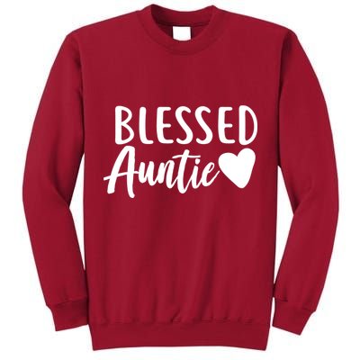 Blessed Auntie Tall Sweatshirt