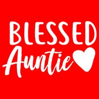 Blessed Auntie 25L Jumbo Tote