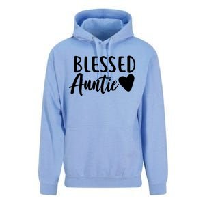 Blessed Auntie Unisex Surf Hoodie