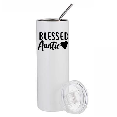 Blessed Auntie Stainless Steel Tumbler