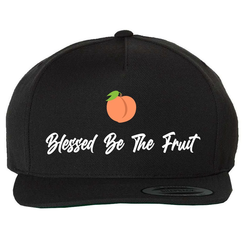 Blessed Be the Fruit Wool Snapback Cap