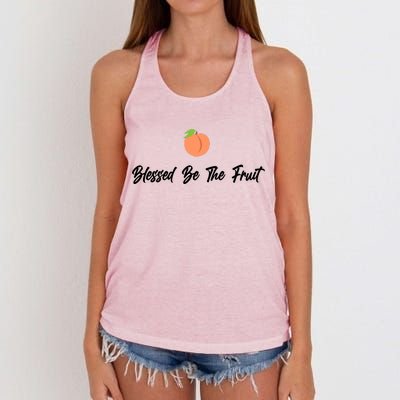 Blessed Be the Fruit Women's Knotted Racerback Tank