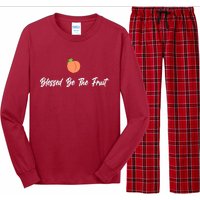 Blessed Be the Fruit Long Sleeve Pajama Set