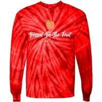 Blessed Be the Fruit Tie-Dye Long Sleeve Shirt