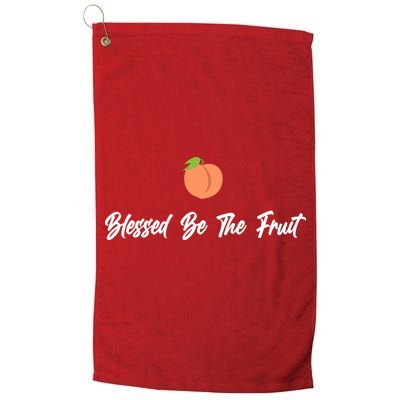 Blessed Be the Fruit Golf Towel