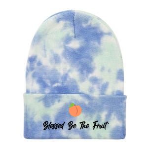 Blessed Be the Fruit Tie Dye 12in Knit Beanie