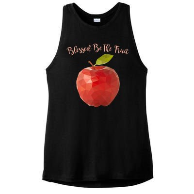 Blessed Be The Fruit Handmaids Tale Ladies PosiCharge Tri-Blend Wicking Tank