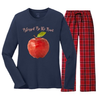 Blessed Be The Fruit Handmaids Tale Women's Long Sleeve Flannel Pajama Set 